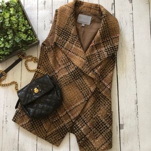 Classiques Entier Wool/alpaca blend Tweed Vest